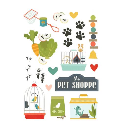 Simple Stories Pet Shoppe Sticker Book (SIS19210)