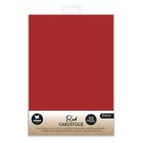 Studio Light Red Cardstock A4 Christmas Paper Set (10 sheets) (SL-CO-PS50) (BASIC)