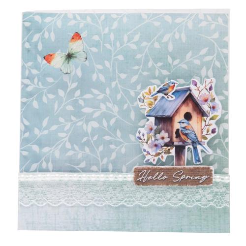 Studio Light - Spring Butterflies 8x8 Inch Printed Acetate Sheets (SL-ES-ACS10)