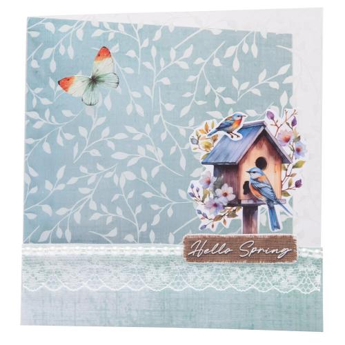 Studio Light - Spring Butterflies 8x8 Inch Printed Acetate Sheets (SL-ES-ACS10)