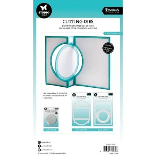 Studio Light Circle Folding Card Essentials Cutting Die (SL-ES-CD787)
