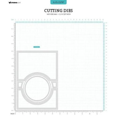 Studio Light Circle Folding Card Essentials Cutting Die (SL-ES-CD787)