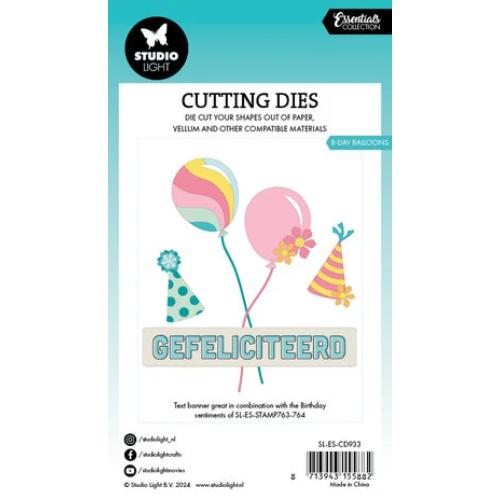 Studio Light B-Day Balloons Essentials Cutting Die (SL-ES-CD933)