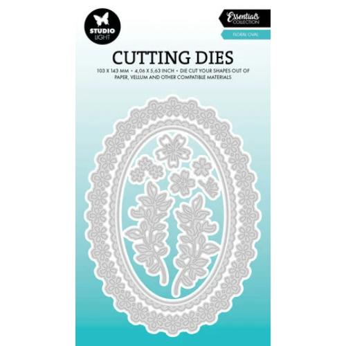 Studio Light Floral Oval Essentials Cutting Die (SL-ES-CD952)