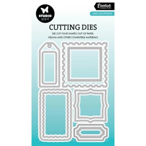 Studio Light Label Assortment Essentials Cutting Die (SL-ES-CD979)