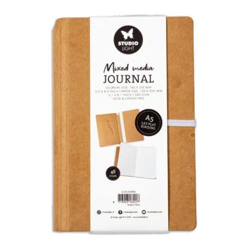 Studio Light Mixed Media Journal A5 Lay Flat Binding (SL-ES-JOUR22) (BASIC)
