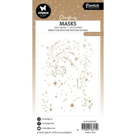 Studio Light Magical Swirl Christmas Mask (SL-ES-MASK352)