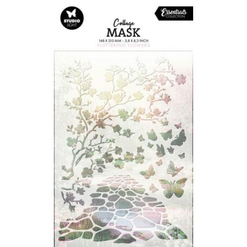 Studio Light Fluttering Flowers Collage Mask (SL-ES-MASK363)