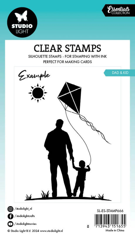 Studio Light Dad & Kid Essentials Clear Stamp