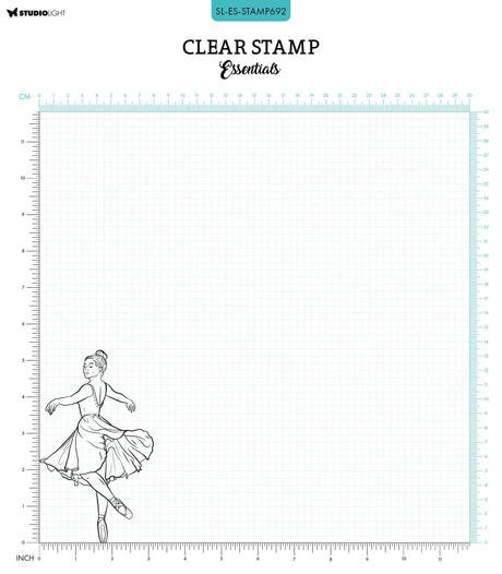 Studio Light Ballerina Essentials Clear Stamp