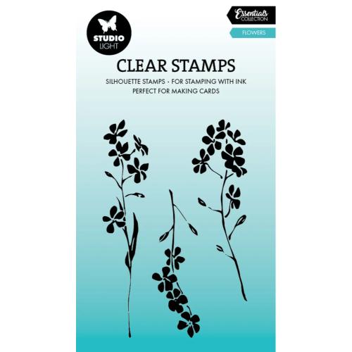 Studio Light Flowers Essentials Silhouette Clear Stamp (SL-ES-STAMP784)