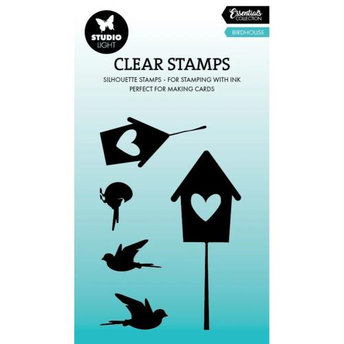 Studio Light Birdhouse Essentials Silhouette Clear Stamp (SL-ES-STAMP787)