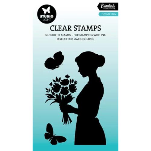 Studio Light Flower Lady Essentials Silhouette Clear Stamp (SL-ES-STAMP788)