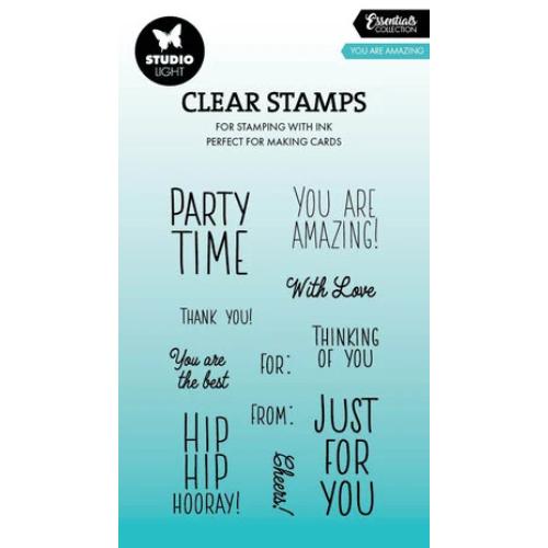 Studio Light You Are Amazing Essentials Clear Stamp (SL-ES-STAMP809)