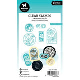 Studio Light Butterfly Labels Essentials Clear Stamp (SL-ES-STAMP812)