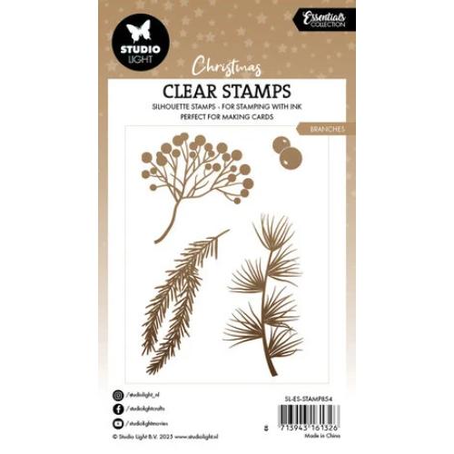 Studio Light Branches Christmas Clear Stamp (SL-ES-STAMP854)
