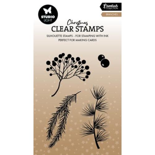 Studio Light Branches Christmas Clear Stamp (SL-ES-STAMP854)