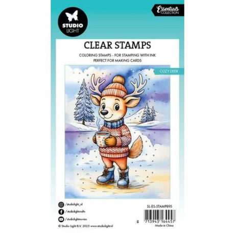 Studio Light Cozy Deer Essentials Clear Stamp (SL-ES-STAMP895)