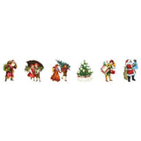Studio Light Vintage Christmas Transparent Stickers on Roll Celebration (SL-ES-STIC47)