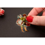 Studio Light Vintage Christmas Transparent Stickers on Roll Celebration (SL-ES-STIC47)