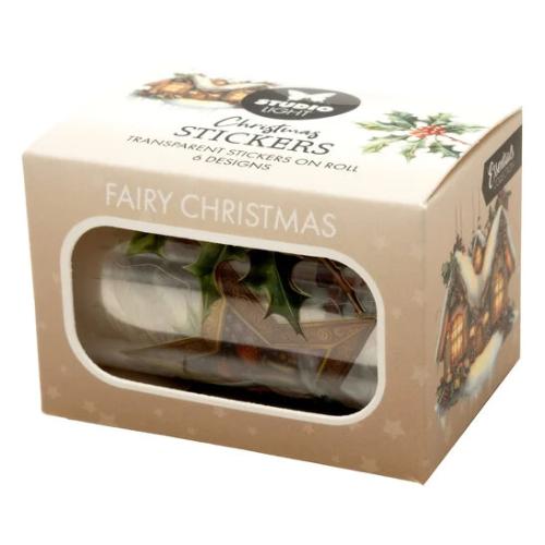 Studio Light Fairy Christmas Transparent Stickers on Roll (SL-ES-STIC50)
