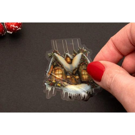 Studio Light Fairy Christmas Transparent Stickers on Roll (SL-ES-STIC50)