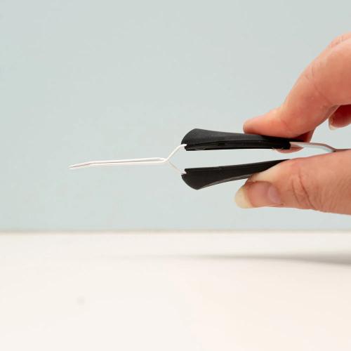 Studio Light Reversed Tweezers Soft Grip Fine Tip (SL-ES-TWEE03)