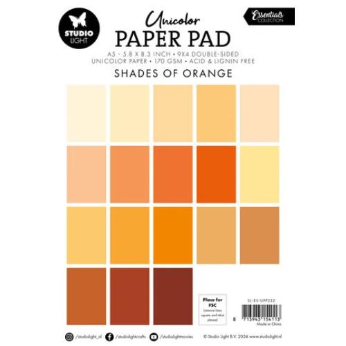 Studio Light Shades Of Orange A5 Paper Pad (SL-ES-UPP232)