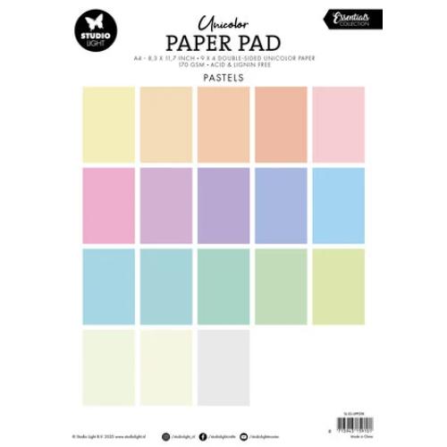 Studio Light Pastels Tones A4 Essentials Unicolor Paper Pad (SL-ES-UPP298)