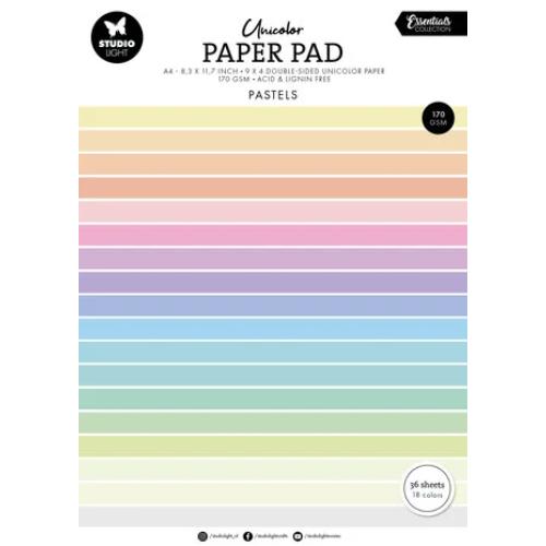 Studio Light Pastels Tones A4 Essentials Unicolor Paper Pad (SL-ES-UPP298)