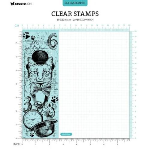 Studio Light Cat Gentleman Grunge Stamps (SL-GR-STAMP511)