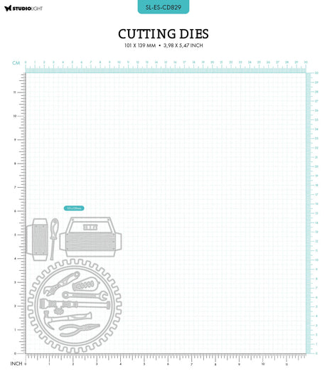 Studio Light Gearhead's Workshop Cutting Dies Toolbox