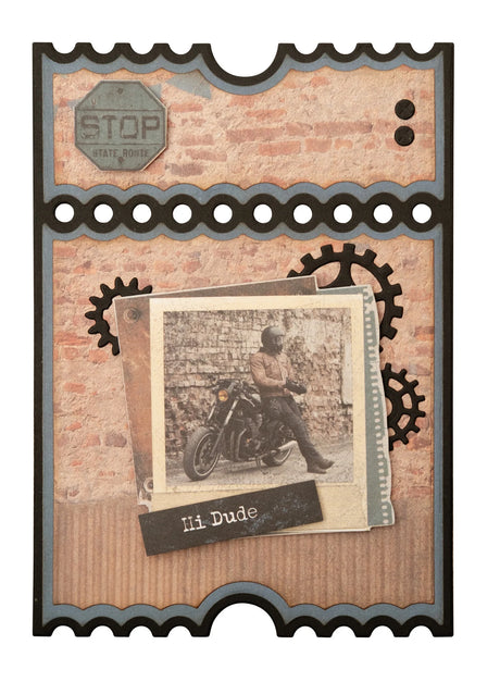 Studio Light Gearhead's Workshop Cutting Dies Gears & Ticket