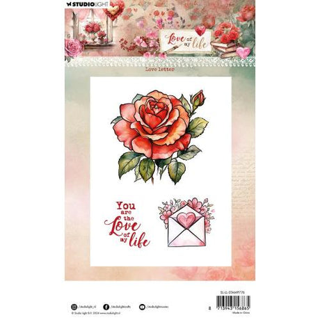 Studio Light Love of My Life Clear Stamp Love Letter (SL-LL-STAMP776)