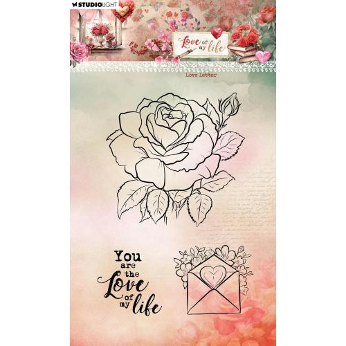 Studio Light Love of My Life Clear Stamp Love Letter (SL-LL-STAMP776)