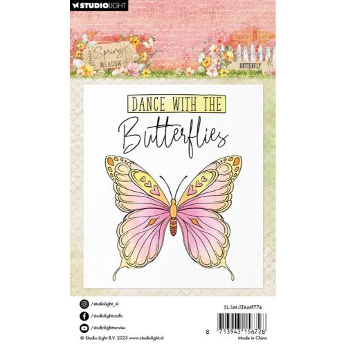 Studio Light - Spring Meadow Clear Stamp Butterfly (SL-SM-STAMP774)