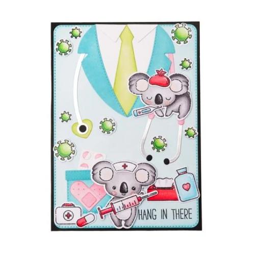 Studio Light Sweet Stories Stamp & Cutting Die Get Well (SL-SS-SCD86)