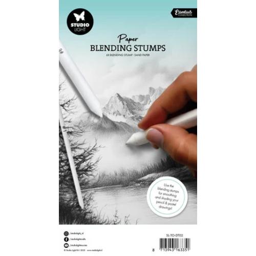 Studio Light Paper Blending Stumps & Sand Paper (SL-TO-DT02) (BASIC)