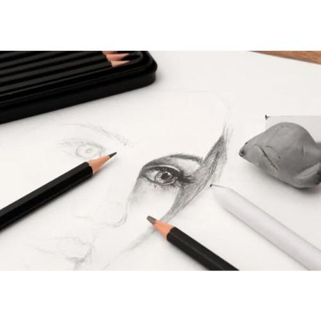 Studio Light Paper Blending Stumps & Sand Paper (SL-TO-DT02) (BASIC)