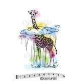 Katzelkraft - Girafe dans les nuages - Giraffe in the clouds