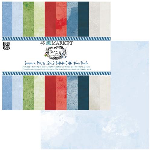 49 & Market - Summer Porch 12x12 Solids Collection Pack