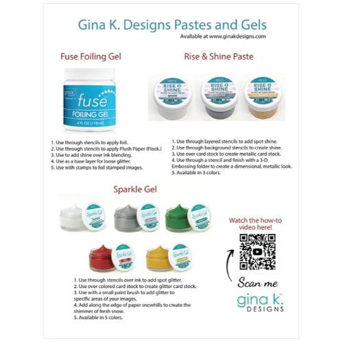 Gina K Designs TOOL- Sparkle Gel Sterling