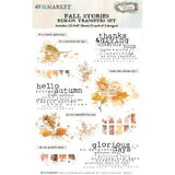 49 & Market - Fall Stories Rub-on Transfer Set