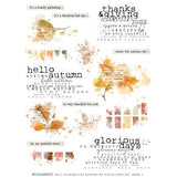 49 & Market - Fall Stories Rub-on Transfer Set