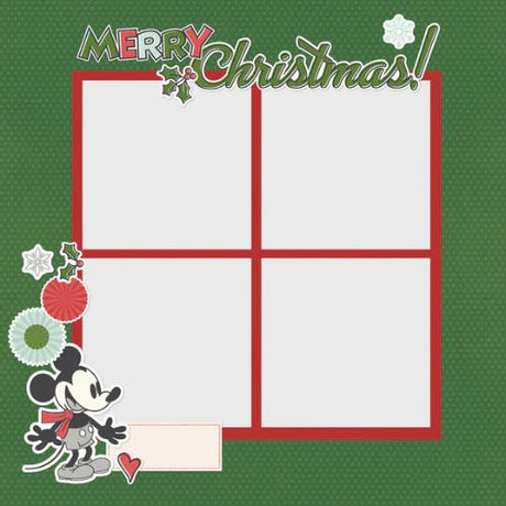 Simple Stories - Say Cheese Classic Mouse Christmas - Simple Pages Page Pieces