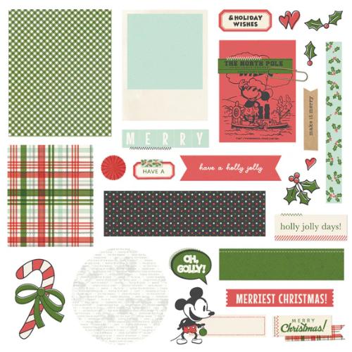 Simple Stories - Say Cheese Classic Mouse Christmas - Simple Cards Card Kit - Postage as per Actual