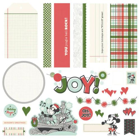 Simple Stories - Say Cheese Classic Mouse Christmas - Simple Cards Card Kit - Postage as per Actual