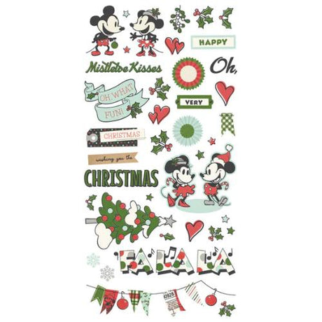 Simple Stories - Say Cheese Classic Mouse Christmas - Simple Cards Card Kit - Postage as per Actual