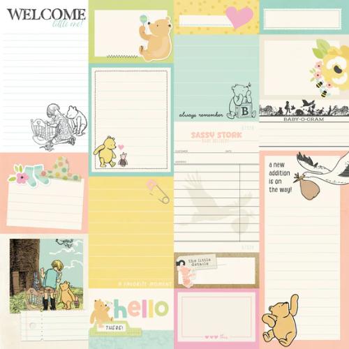 Simple Stories Say Cheese Classic Pooh Baby Collection Kit - Postage as per Actual