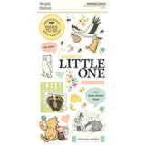 Simple Stories Say Cheese Classic Pooh Baby 6 x 12 Chipboard Sticker Sheet - Postage as per Actual